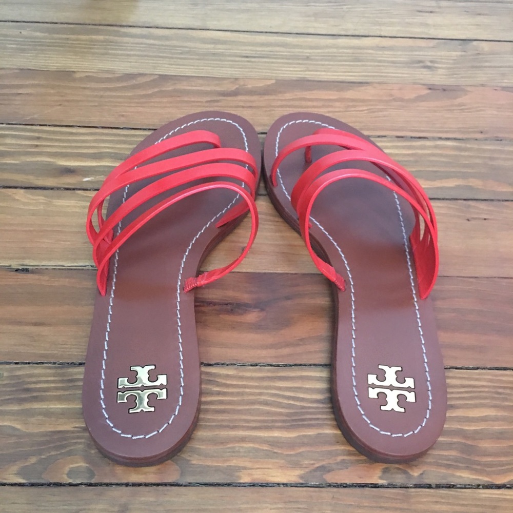 🚫SOLD Tory Burch Patos Slide Sandals Size 8 - Picture 4 of 7